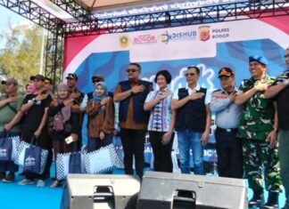 Forkopimda Kabupaten Bogor Lepas Program Mudik Terbesar di Indonesia