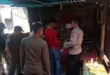 Polsek Ciomas Segel Lokasi Yang Diduga Edarkan Obat Terlarang