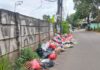 Sampah Menumpuk di Jalan Pasirandu Curug, Warga Keluhkan Bahaya bagi Pengendara