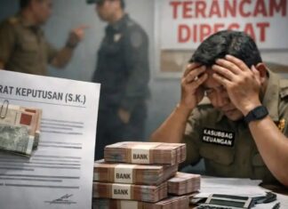 Gadaikan SK Anggota Kasubag Keuangan Satpol PP Kota Bogor Terancam Di Pecat