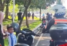 Dishub Bogor Tertibkan Parkir Liar di Pakansari, Jalur Sepeda yang Tertutup Segera Dibersihkan