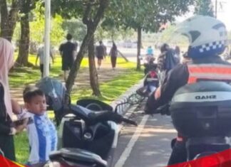 Dishub Bogor Tertibkan Parkir Liar di Pakansari, Jalur Sepeda yang Tertutup Segera Dibersihkan