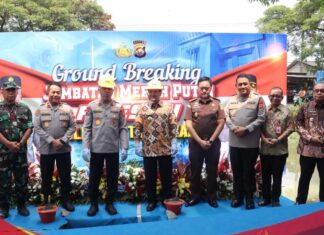 Polresta Tangerang Bangun Jembatan Merah Putih Presisi dan Tanam 1.000 Pohon untuk Konektivitas dan Ketahanan Pangan
