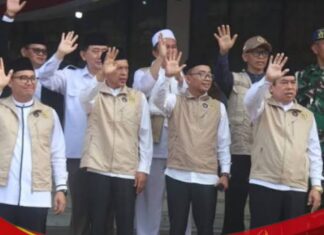 Wabup Jaro Ade Lepas 445 Jemaah Haji Kloter 3 Asal Kabupaten Bogor