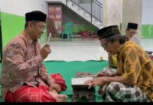 Lukman Nur Hakim Kepala Desa Bantarsari Berantas Buta huruf Hijaiyah