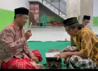 Lukman Nur Hakim Kepala Desa Bantarsari Berantas Buta huruf Hijaiyah