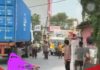 Pengendara Motor Tewas Terlindas Truk Kontainer di Sepatan Tangerang