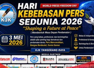 Hari Kebebasan Pers Sedunia 2026, KJK Tangerang Raya Tegaskan Komitmen Profesionalisme dan Independensi Pers