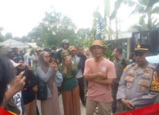 Eksekusi Lahan PT PMC di Bogor Dikawal Aparat Gabungan, Warga dan WALHI Pantau Lokasi