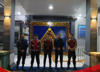 Di Tengah Istirahat Warga, Polisi Hadir Jaga Rasa Aman Kota Muara Enim Lewat Patroli Presisi Malam Hari