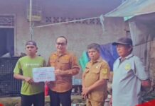 Pemerintah Desa Kemang dan Warga Swadaya Bantu Rehab Rumah Nyaris Roboh Milik Suminta