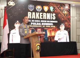 Kapolda Sumsel Tekankan Sinergi TIK, Hukum, Humas dan Dokkes Dukung Program Prioritas Nasional