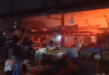 Sebanyak 3 Los Pasar Parung Di Lalap Si Jago Merah