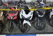 Komplotan Curanmor Tangerang Dibekuk, Polisi Sita Airsoft Gun dan Senjata Tajam