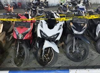 Komplotan Curanmor Tangerang Dibekuk, Polisi Sita Airsoft Gun dan Senjata Tajam