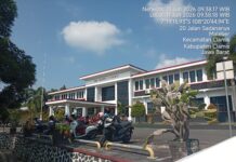 Miris Bendera Merah Putih tidak di kibarkan 4 (empat) hari di Sekolah SMK Negeri 2 Ciamis menjelang hari jadi Kabupaten Ciamis yang ke – 348