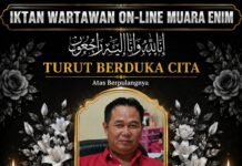 PD IWO MUARA ENIM Sampaikan Duka Cita Mendalam Atas Berpulangnya Edi Yusuf Bin R.A. Budiman