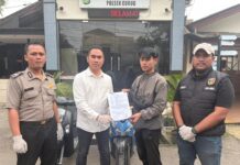 Operasi Berantas Jaya 2026, Polsek Curug Kembalikan Dua Motor Hasil Ungkap Kasus Curat kepada Korban