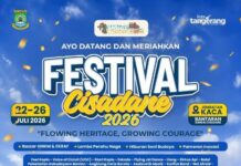Festival Cisadane 2026 Digelar, Jadi Ikon Budaya Kota Tangerang dan Magnet Wisatawan