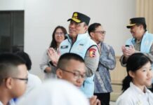 Wakapolri Tinjau Gedung SMA KTB Di Gunungsindur Mulai Di Tempati Para Siswa