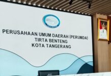 Debit Sungai Cisadane Turun, Perumda Tirta Benteng Lakukan Mitigasi untuk Jaga Pasokan Air Bersih di Kota Tangerang