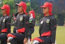 60 Orang Petugas Paskibraka Kabupaten Bogor Terus Di Tempa