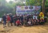 Momentum Semangat Kemerdekaan, PWI Kabupaten Bogor dan Komunitas Bersihkan Kali Ciliwung