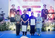 Bupati Ciamis Hadiri Sertijab Kapolres, Herdiat Ajak Perkuat Sinergi Jaga Keamanan Daerah