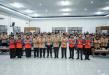 Kontingen Pramuka Ciamis Berangkat ke Jambore Nasional XII, Bupati Herdiat: Jaga Nama Baik Daerah