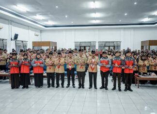 Kontingen Pramuka Ciamis Berangkat ke Jambore Nasional XII, Bupati Herdiat: Jaga Nama Baik Daerah