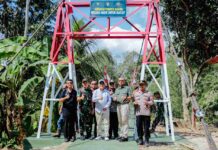 Jembatan Perintis Garuda Penghubung Sidaharja-Kutawaringin Diresmikan, Mobilitas Warga Kini Lebih Mudah