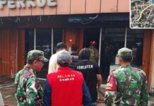 Toko Kue di Ciampea Terbakar, Sempat Terdengar Ledakan Dahsyat Berkali-kali