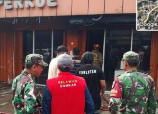 Toko Kue di Ciampea Terbakar, Sempat Terdengar Ledakan Dahsyat Berkali-kali