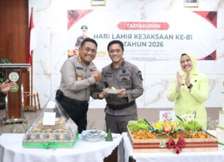 Hadiri Tasyakuran Hari Lahir Kejaksaan ke-81, Kapolresta Tangerang Dorong Penegakan Hukum Profesional dan Humanis