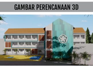 SMPN 14 Tangsel Bangun Gedung 3 Lantai, Dilengkapi 18 Ruang Kelas dan Fasilitas Pendukung