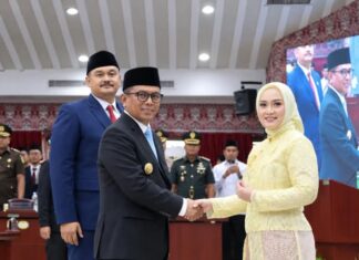 Diana Rosiyana Resmi Dilantik Jadi Anggota DPRD Kota Tangerang Lewat PAW Golkar
