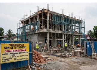 Pembangunan SDN Setu Tangsel Terus Dikebut, Diharapkan Hadirkan Fasilitas Belajar Lebih Layak