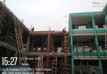 Proyek Pembangunan SDN 02 Serpong Tangsel Disorot, Pekerja Diduga Abaikan Standar K3