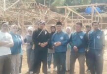 Ketua GPSM Kab Bogor Dian Firmansyah Kunjungi Pembangunan Rumah Adat Kasepuhan Cipta Mulya Pasca Kebakaran, Silaturahmi dengan Abah Asep